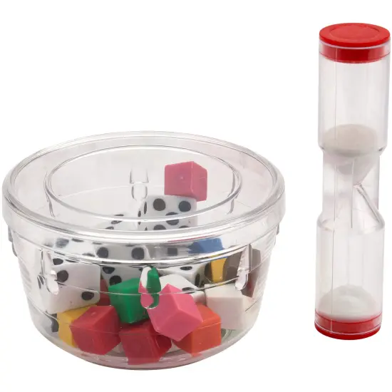 Pioneer Plastics 010C Clear Extra Small Round Plastic Container, 3.0625" W x 1.75" H {5}