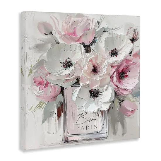 Stupell Industries Blush Pink Bisou Bouquet Canvas By Annabelle Hall {3}