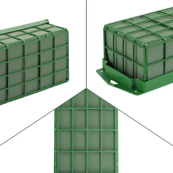 4 Pieces Floral Foam Cage Flower Holder {2}