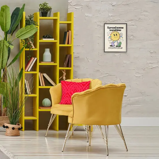 Stupell Industries Retro Spread Some Sunshine Framed Giclee Design by Victoria Barnes {8}