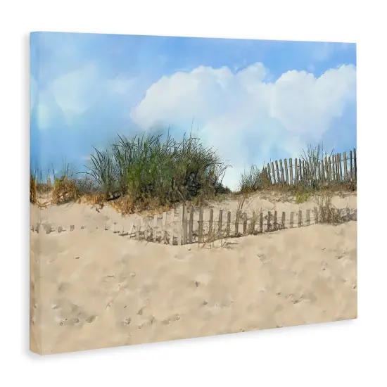 Stupell Industries Sunny Beach Day Dunes Canvas By Jeff Pica {3}