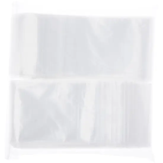Plymor 3" x 12", 2 Mil Zipper Reclosable Plastic Bags {4}