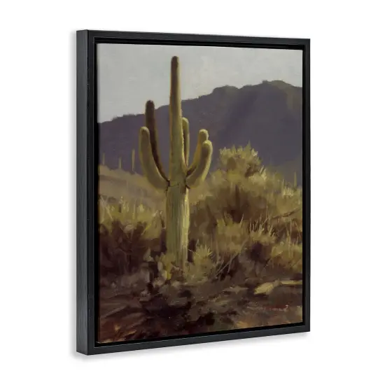 Stupell Industries Bold Cactus Mountain Overlook Floating Frame Design by Paco Young {3}