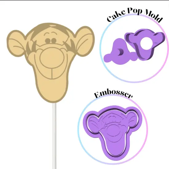 100 Acres Woods Cake Pop Mold {5}