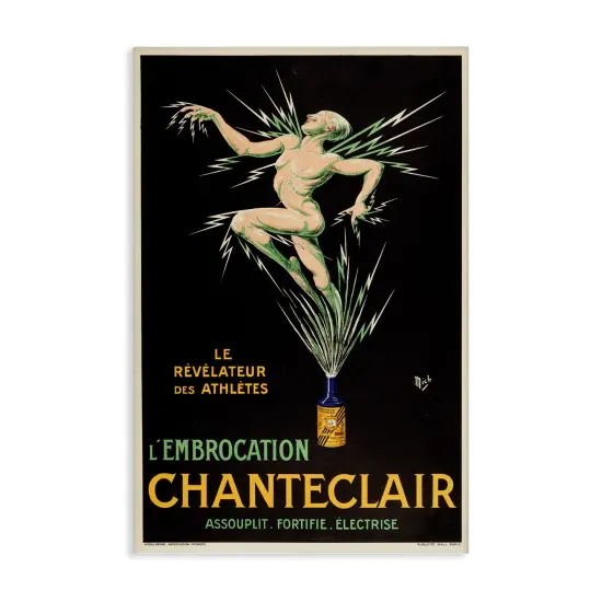 Stupell Industries Vintage Chanteclair Wine Canvas Design by Marcus Jules {1}