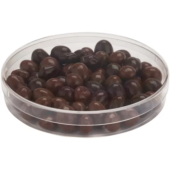 Pioneer Plastics 170C Clear Round Petri Dish Plastic Container, 6" W x 1" H {5}