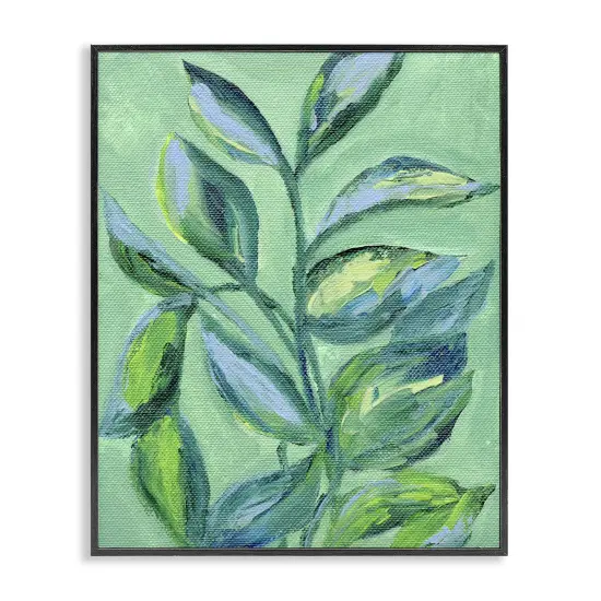 Stupell Industries Leafy Plant Foliage Framed Giclee Design by Nikita Jariwala {1}