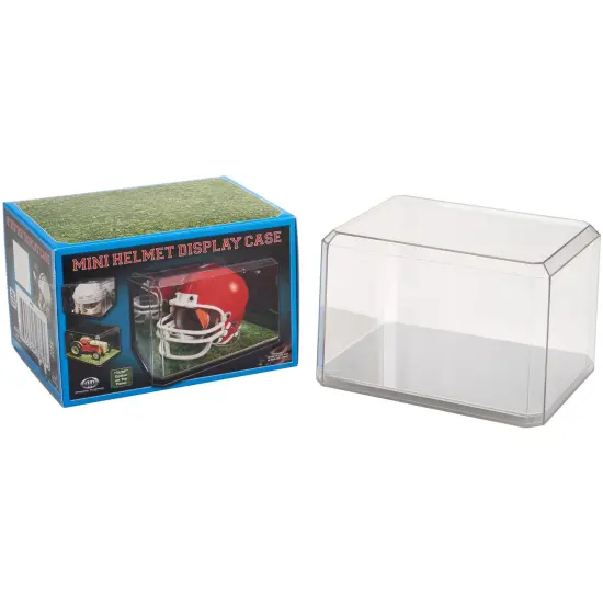 Pioneer Plastics 865CD Clear Plastic Mini Helmet Display Cases (Mirrored), 8" W x 6" D x 5" H {4}