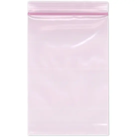 Plymor 4" x 6" (Pack of 100), 4 Mil Heavy Duty Anti-Static Zipper Reclosable Plastic Bags {1}