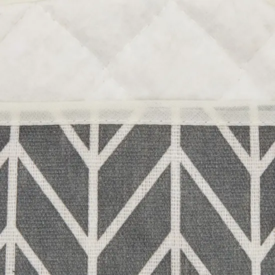 4 Pack Gray Hot Pads, Oven Pot Holders for Farmhouse Kitchen Decor and Accessories, Heat Resistant, 7 x 8.5 in. Grey {5}