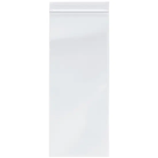 Plymor 5" x 12", 2 Mil Zipper Reclosable Plastic Bags {1}