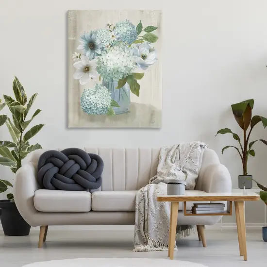 Stupell Industries Charming Hydrangea & Blossoms Canvas By Nan {2}