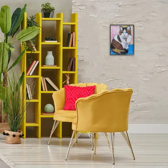 Stupell Industries Brown & White Cat Portrait Framed Giclee By Nettie Price {2}