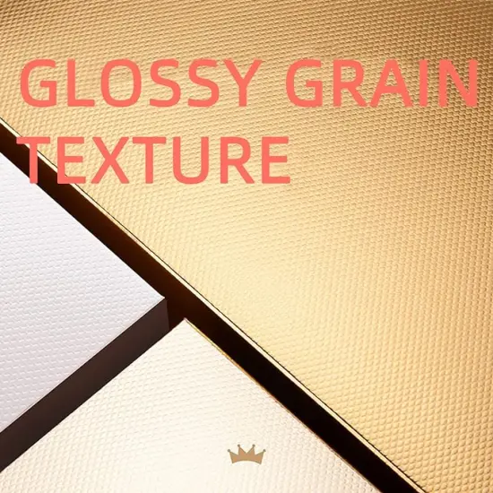 Champagne Gold Gift Boxes with Lids 10 Pack 8x8x4 Inches, Parer Bridesmaid Proposal Boxes, Gift Boxes in Bulk for Wedding, Party, Light Weight Gifts (Glossy Champagne Gold, Grain Texture) {4}