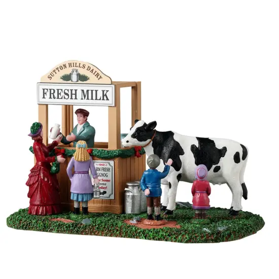 Fresh Milk Stall - Lemax {1}