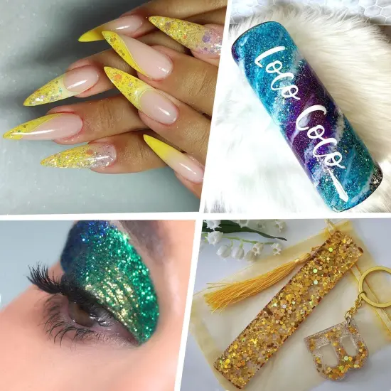 Holographic Chunky Glitter for Epoxy Resin {5}