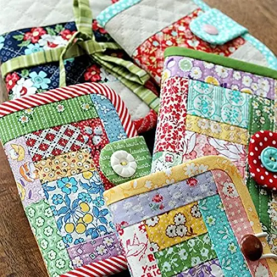 50pcs 10 x 10 inches Cotton Precut Fabric Bundle Squares for Quilting Sewing {4}