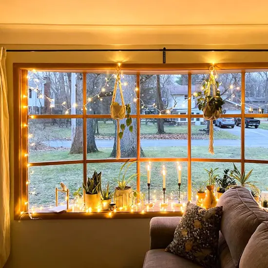 400 LED String Lights - 132 FT (Warm White) {4}