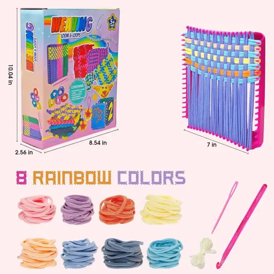 Weaving Loom Kit Toys for Kids and Adults {5}