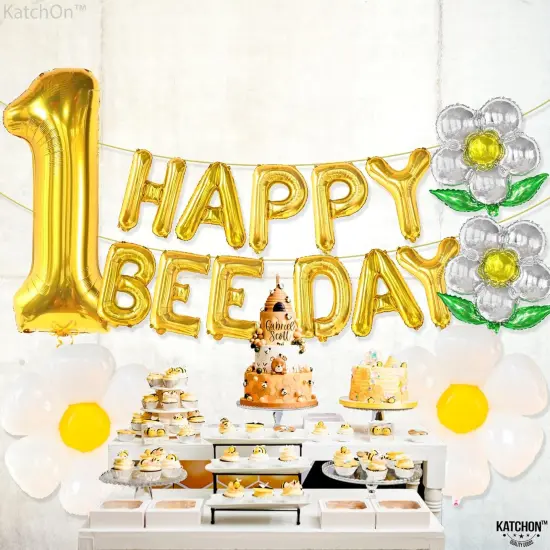 1st Bee Day Party Decorations {3}