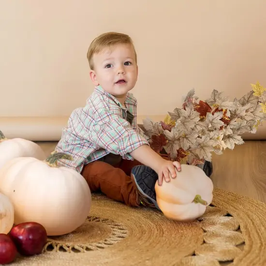 Artificial Hanging Maple Leaves {5}