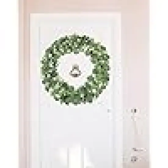 Greenery Fake Silver Dollar Eucalyptus Leaves Vines Table Decor Green Vine Spring Artificial {2}