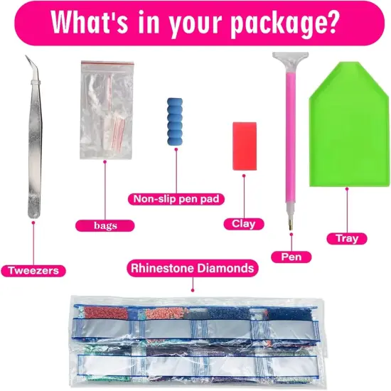 5D Colorful Lightning Diamond Art Kits {4}