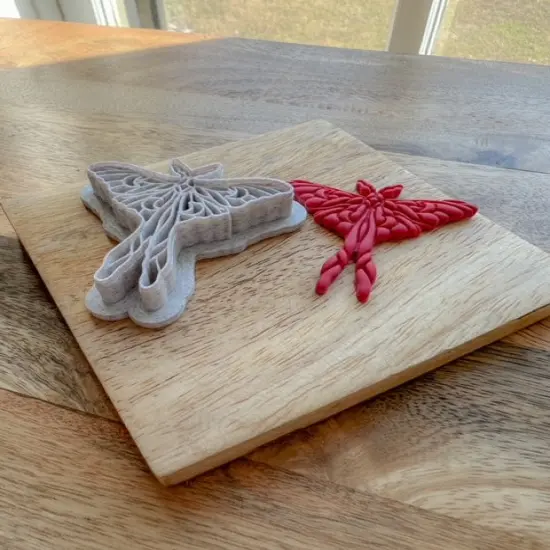 Original Luna Moth Clay Cutter {5}