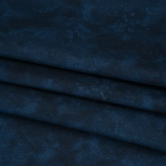 1 Yard Navy Quilting Cotton Toscana Collection Vibrant Abstract Material 44 inch Width {4}