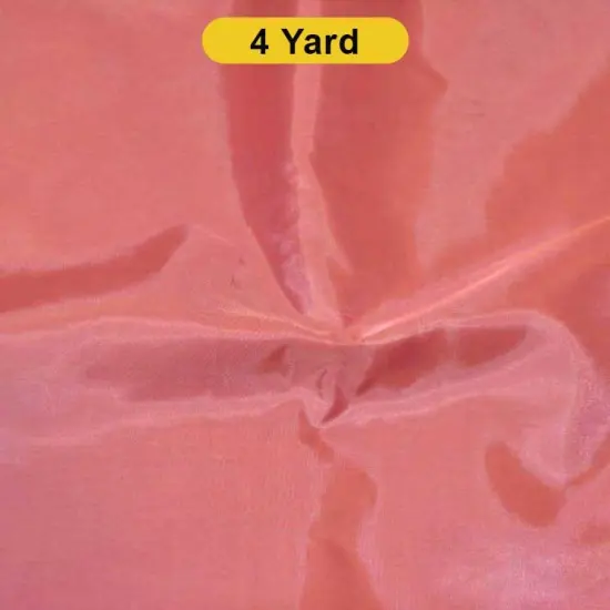 Versatile Polyester Lining Fabric Ideal for Apparel Tents & Decor Coral {1}