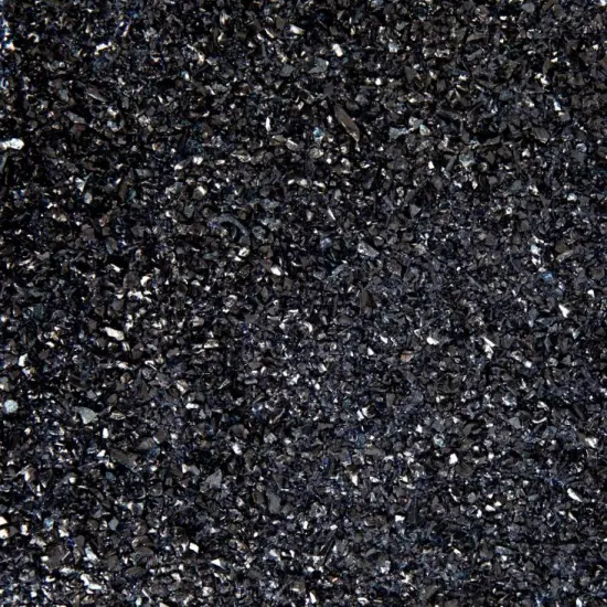 Oceanside Fusible Glass Frit Medium Aventurine Blue 96 COE - 8.5oz Jar (138) {1}