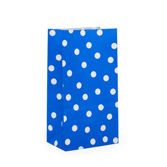 Dot Print Sos Food Bags 5'' x 3'' x 9 1/2'' Protective {2}