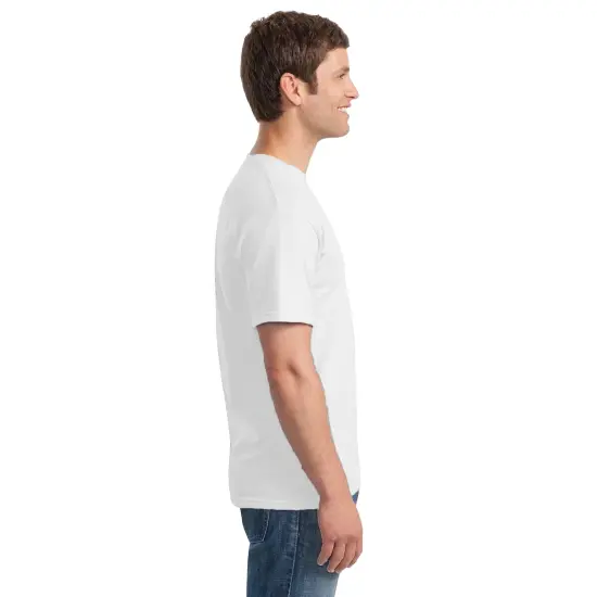 Hanes Essential-T T-Shirt for Men's Cotton Tees White {2}