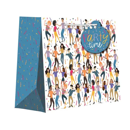 Patterned Gift Bags 10" X 5" X 12 1/2" Perfect for Retail & Gifts {2}