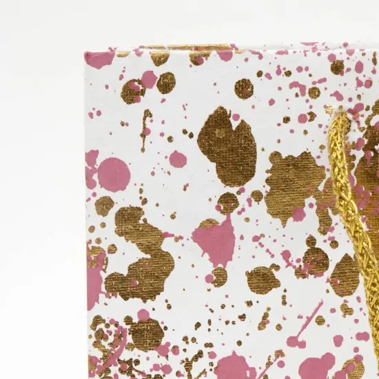 Assorted Paper Bags - Set of 7 Pink/White {3}