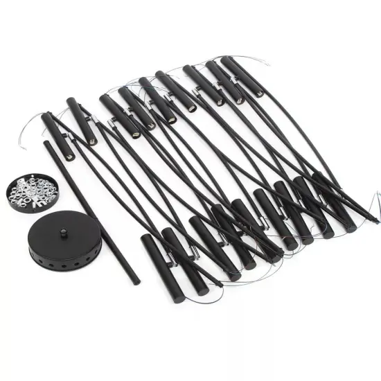 18 Light Black Metal Branch Chandelier Pendant Light Fixture D-102CM Home Decor {3}