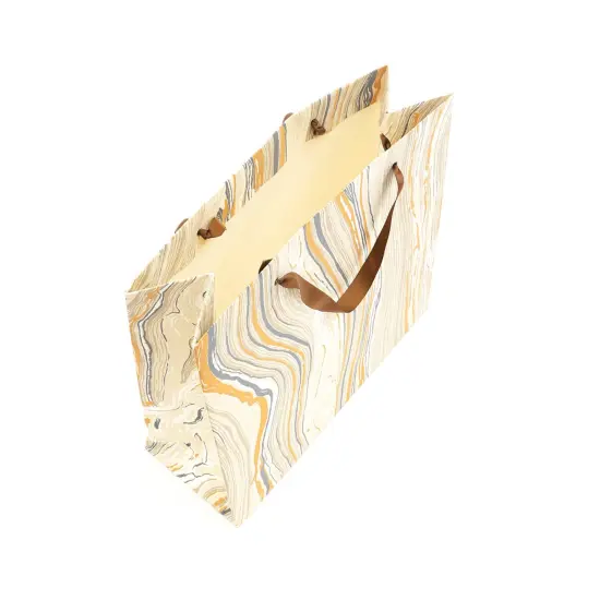 Jumbo Gift Bags 14" X 16" - Pack of 5 by ExpoBazaar Brown {4}