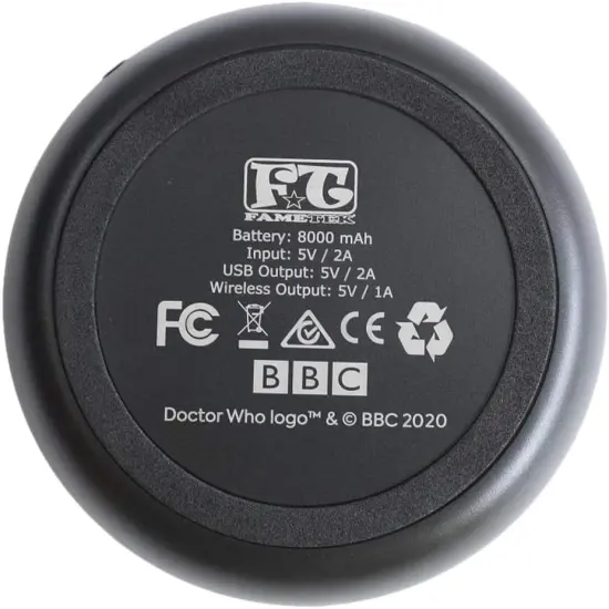 Doctor Who TARDIS Qi Wireless Charger with 8000mA Backup Battery {5}