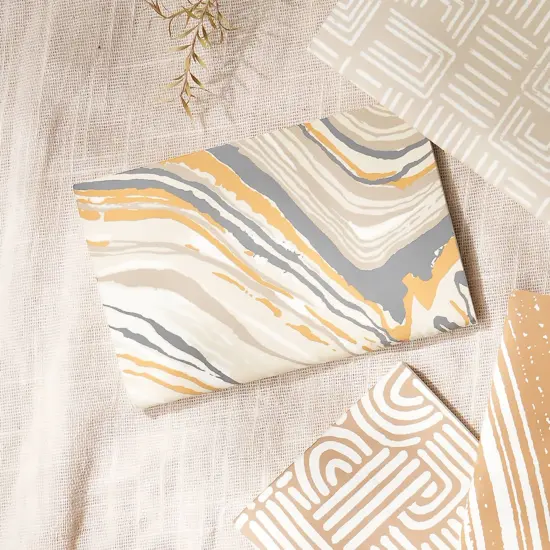 Soft Cover Orange/Brown Notebook - Pack of 5, 6 X 4 Inch {2}