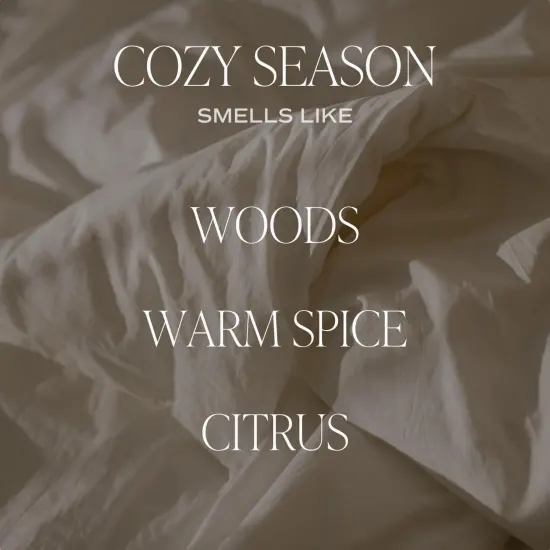COZY SEASON SOY CANDLE {2}