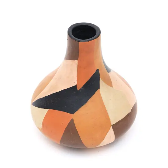 Decorative Retro Terracotta Vase-7.5X7.5 Inch {6}