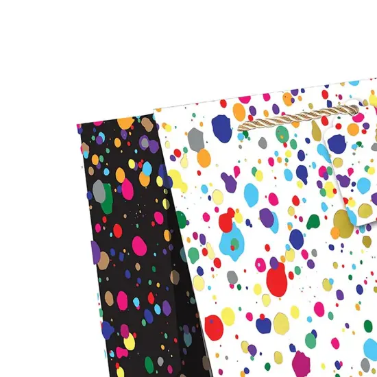 Patterned Gift Bags 6" X 3" X 7-1/2" High-Quality Paper Gift Bags {4}