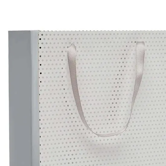 Metallic Dots Euro Totes Ribbon Handles 7'' X 3 7/8'' X 9'' Elegant {4}