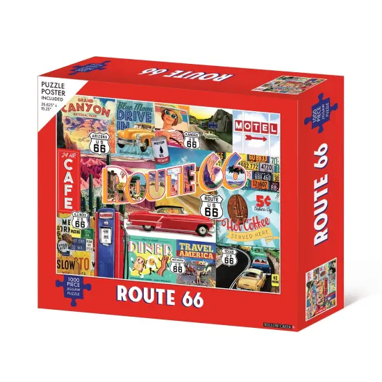 Route 66 1000-Piece Puzzle {1}