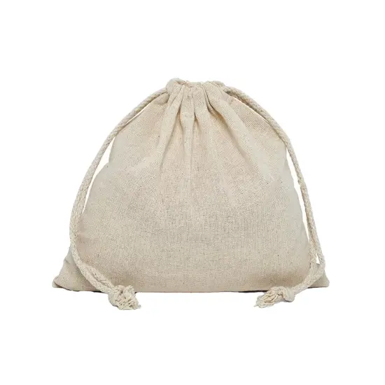 Slimline Cotton Muslin Pouch 5" x 8" {3}