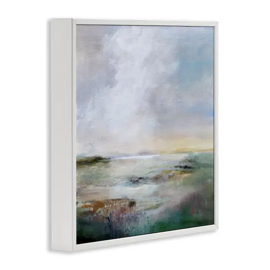 Stupell Industries Abstract Sea Surface Framed Giclee Wall Art Design by Karen Hale {3}