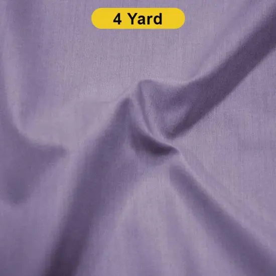Polyester Cotton Broadcloth Fabric 60" Wide Multiple Colors Dark Lilac {1}