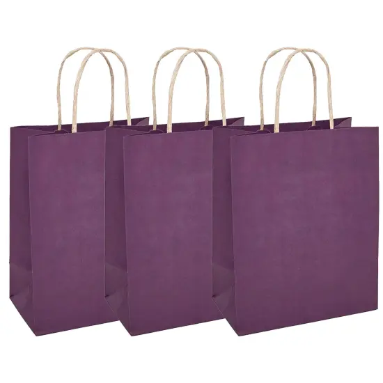 Space-Efficient Kraft Paper Bag 5.5" x 3.25" x 8.375" {2}