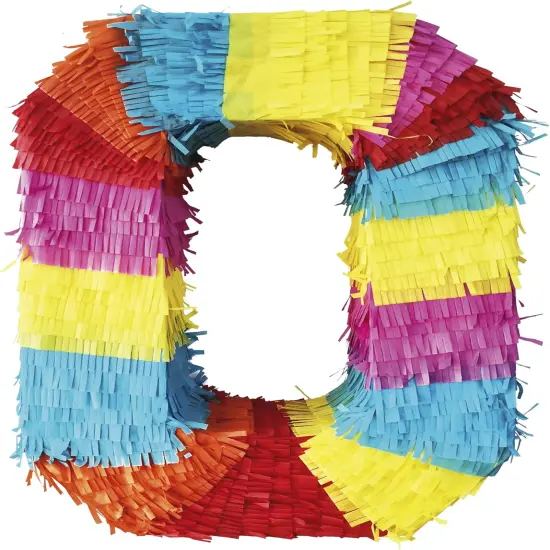 Pinata numbers 0-9 children birthday punch pinata 16.5 x 13.7 x 3.1 inch decoration birthday decoration (0) {1}