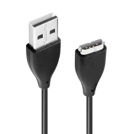 Insten USB Charging Cable Compatible with Fitbit Surge Smartwatch, Black, 3 ft {5}
